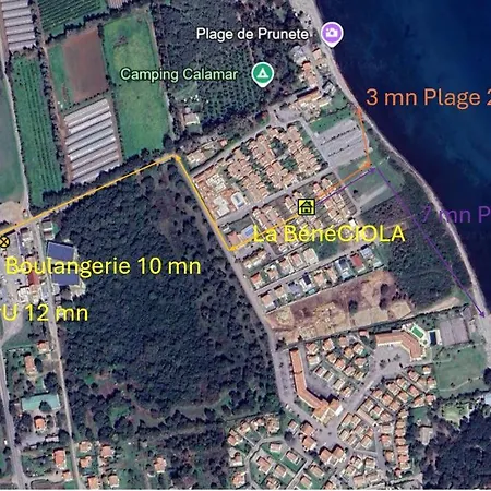 Holiday home La Beneciola, Vue Mer, Box Fibre Sfr, High Speed Internet Cervione